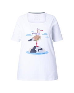 Футболка, белый Ulla popken