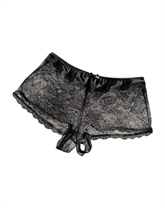 Трусы GOLD Panty Ouvert, черный Petite fleur