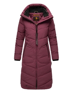 Пуховик, цвет wine Marikoo