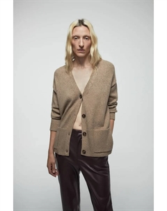 Куртка с карманом на планке, коричневый Сфера