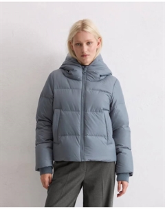 Женская пуховая куртка с водоотталкивающей поверхностью, синий Marc o'polo