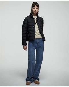 Базовая парка с мехом, черный Сфера