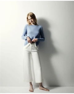 Джинсы-кюлоты, светло-бежевый Сфера