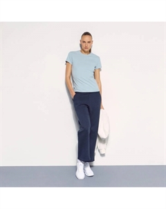 Женские теплые прямые спортивные повседневные длинные брюки, темно-синий Boomerang