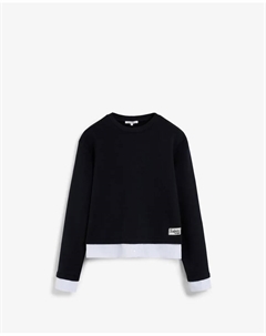 Женская хлопковая толстовка с вышитым патчем, синий Scalpers