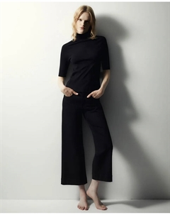 Джинсы-кюлоты, черный Сфера