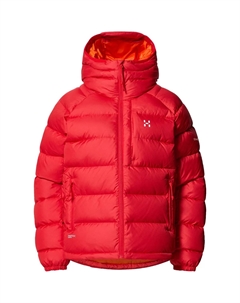 Женская утепленная куртка Rosson Down Hood, красный Haglöfs