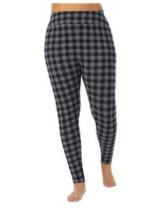 Мягкая одежда больших размеров и эластичные леггинсы с высокой талией, цвет Tonal Buffalo Cuddl duds