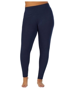 Мягкая одежда больших размеров и эластичные леггинсы с высокой талией, синий Cuddl duds