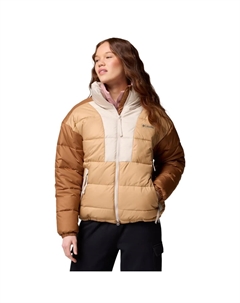 Женская стеганая куртка Pike Lake, бежевый/коричневый Columbia