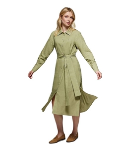 Длинное платье Rigby go Ara, хаки Polo club