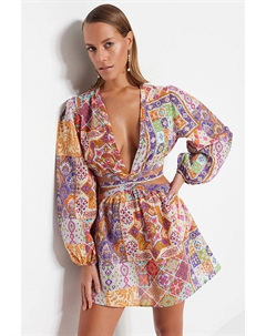 Короткое платье, красочный Trendyol