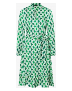 Длинное платье, цвет grün/weiß More&more