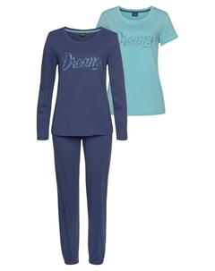 Пижама, цвет blau, dunkelblau Vivance dreams