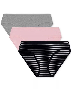 Женские трусы-хипстер 3 шт. GPW00277, розовый Gap