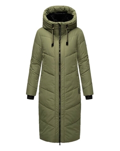 Пуховик, цвет olive leaf Marikoo