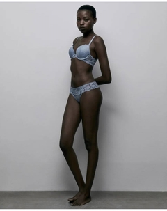 Бюстгальтер push-up, светло-голубой Сфера