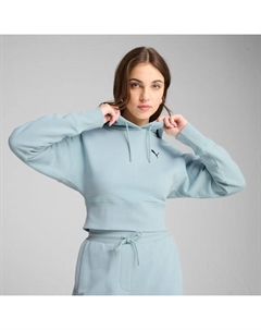 Женская свободная толстовка с принтом Premium Essentials, зеленый Puma