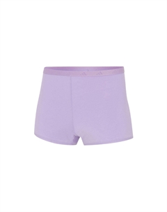 Спортивные шорты женские, дышащие - Sport Active Essentials Cotton, сиреневые Adidas