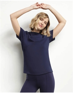 Женская спортивная футболка с терморегуляцией, темно-синий Dim