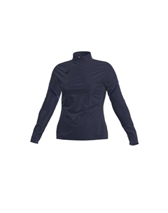 Женская толстовка с застежкой-молнией 1/2 - VIRALTO Club, чёрная Kipsta