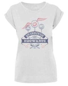 Футболка Harry Potter Quidditch At Hogwarts, белый F4nt4stic