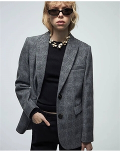 Клетчатая куртка, серый Сфера