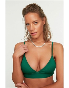 Верх бикини, зеленый Trendyol
