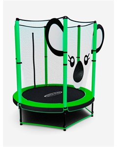 Батут Space Toy KOALA 55 дюймов с сеткой, Зеленый Dfc