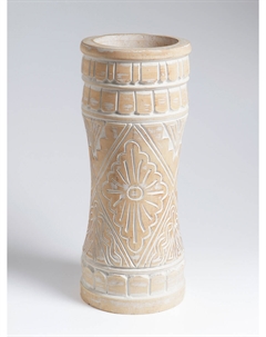 Ваза интерьерная, 15×15×35 см, дерево Nobrand