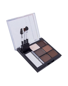 Тени для бровей и век, палетка для макияжа с воском №1 Shinewell