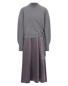 Комбинированное платье Boss