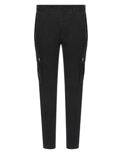 Хлопковые брюки-карго Stone island