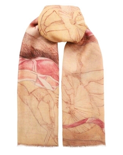 Шаль Балет из кашемира и шерсти Gourji