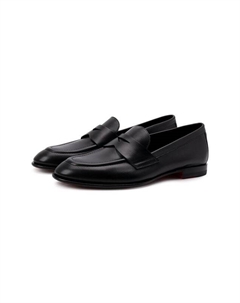 Кожаные лоферы Santoni