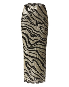 Юбка с отделкой пайетками Zuhair murad