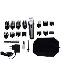 Триммер Ergonomic Total Beard Kit черный/серебристый Wahl
