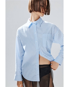 Рубашка oversize в полоску Befree