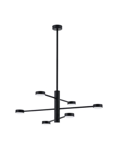 Люстра подвесная Tactic GX53 288 Вт 22 кв.м (FR5363CL-06B) Freya