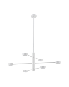 Люстра подвесная Tactic GX53 288 Вт 22 кв.м (FR5363CL-06W) Freya