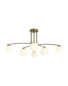 Люстра подвесная Hanger E14 360 Вт 28 кв.м (FR5443CL-06BS) Freya