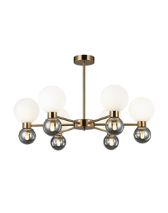 Люстра подвесная Bony G9 300 Вт 22 кв.м (FR5394CL-12BS) Freya