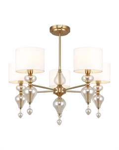 Люстра подвесная Raise E14 200 Вт 15 кв.м (FR5369CL-05BS) Freya