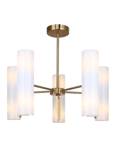 Люстра подвесная Fiore E14 400 Вт 30 кв.м (FR5368CL-10BS) Freya