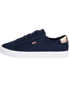 Слипоны Vulc Canvas, синий Tommy hilfiger