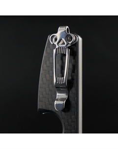 Складной нож для сигар Cigarknife, сталь дамаск, рукоять G10/карбон Daggerr