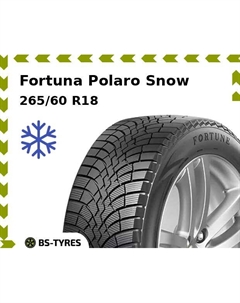 Зимние шины Fortuna Polaro Snow 265/60 R18 114T Фортуна