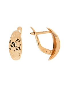 Золотые серьги Efremof