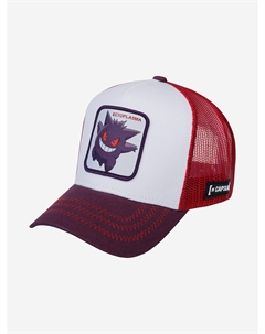 Бейсболка с сеточкой CL/PKM2/1/GEN1 Pokemon Gengar (белый), Белый Capslab®