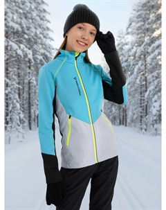 Куртка софтшелл для девочек, Голубой Fischer